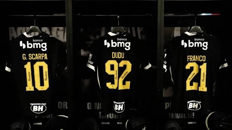Atlético anuncia numeração para a temporada 2026 (Foto: Pedro Souza / Atlético)