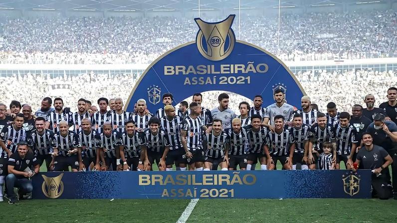 Atlético campeão brasileiro 2021 (Foto: Pedro Souza / Atlético)
