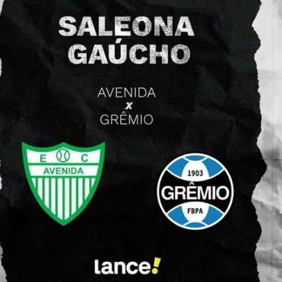 Avenida x Grêmio: onde assistir ao vivo, horário e escalações do Gaúcho 2026