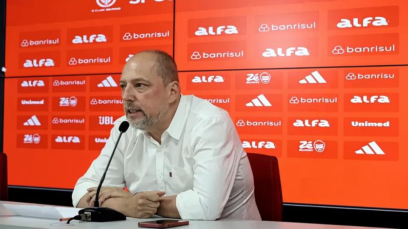 Presidente do Internacional, Alessandro Barcellos (Foto: Ricardo Duarte/SC Internacional)