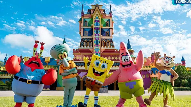 Bob Esponja e Galinha Pintadinha