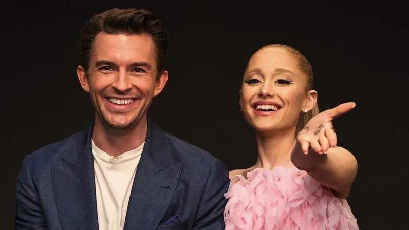 Ariana Grande e Jonathan Bailey em revival de Sunday in the Park with George