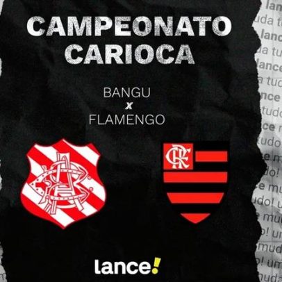 Bangu x Flamengo: onde assistir ao vivo, horário e prováveis escalações