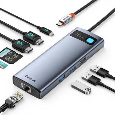 Docking Station 9 em 1 da Baseus cai mais de 40% para competir com hubs Anker