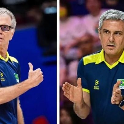 Confronto Flamengo de Bernardinho e Barueri de Zé Roberto na Copa Brasil