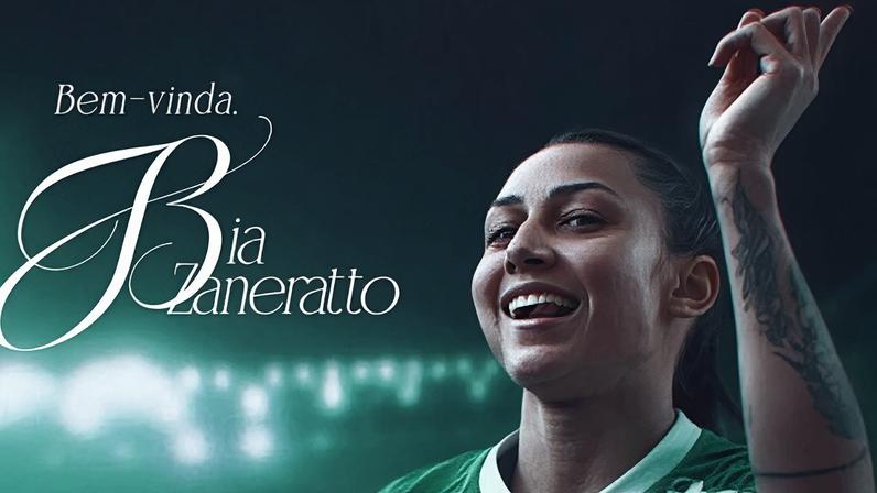 Bia zaneratto volta para o Palmeiras