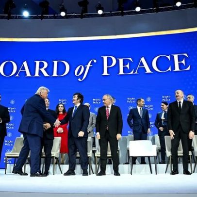 Trump lança Board of Peace em Davos