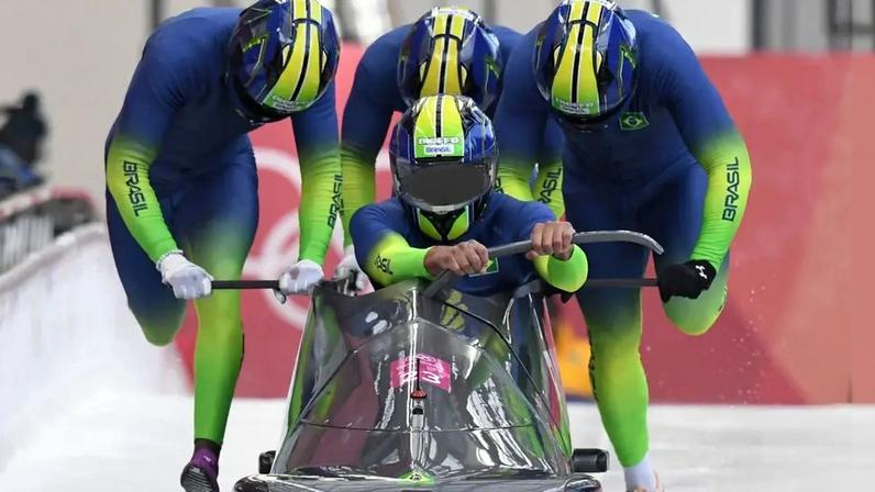 No bobsled, centésimos na largada e controle nas curvas finais podem decidir uma campanha olímpica inteira. (Foto: COB)