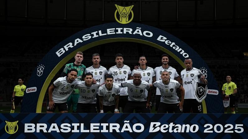 Botafogo no Brasileirão (Foto: Victor Silva/BRF)