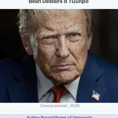 Trump publica montagem e se declara presidente interino da Venezuela