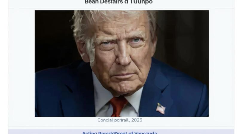 Trump publica montagem e se declara ‘presidente interino’ da Venezuela
