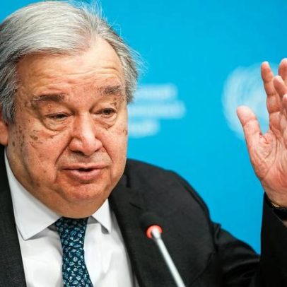 Guterres alerta sobre colapso financeiro iminente