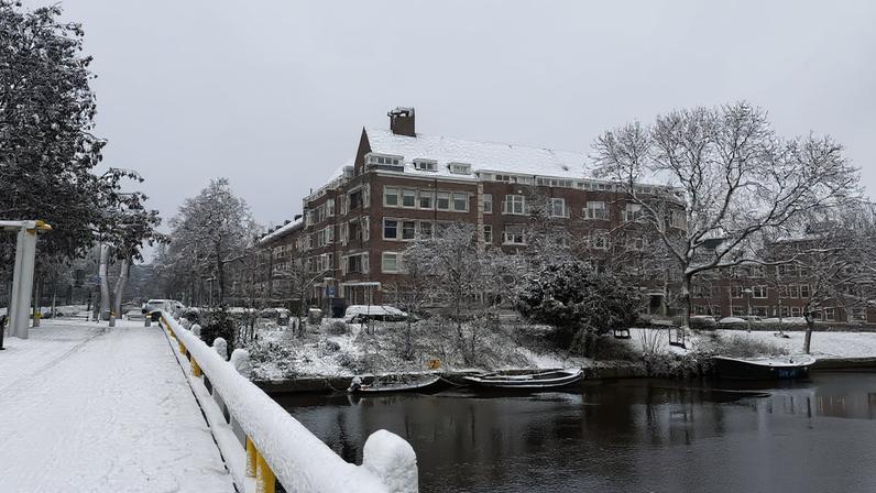 Snow cripples air, train and road traffic in the Netherlands