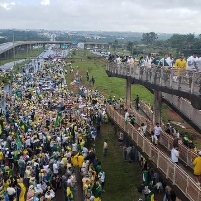 Fotos da Caminhada pela Liberdade em Brasília