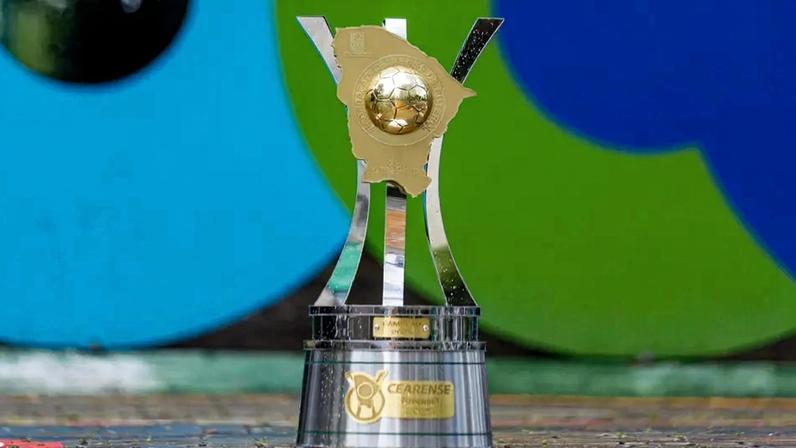 Troféu do Campeonato Cearense (Foto: Lucas Emanuel/FCF)