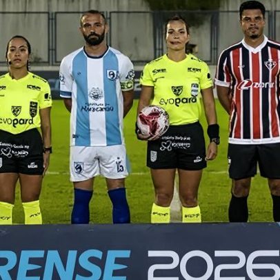 Entrevista com árbitro é interrompida após pergunta de repórter