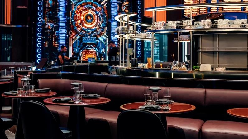 Hannibal na cozinha de Blade Runner