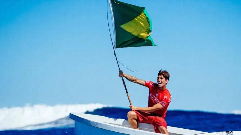 Gabriel Medina era patrocinador pela marca há mais da metade da vida