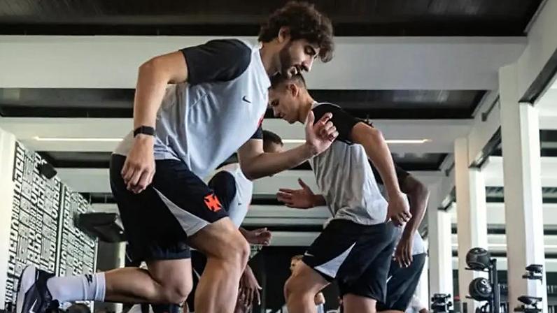 Jogadores do Vasco na pré-temporada