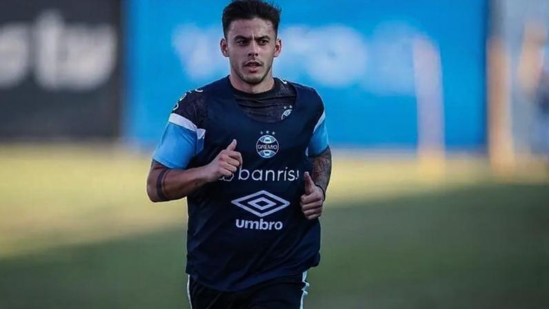 Carballo não joga pelo Grêmio desde agosto de 2024. Foto: Lucas Uebel/Grêmio FBPA