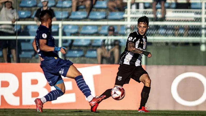 Partida entre Ceará e Iguatu, pelo Campeonato Cearense (Foto: Gabriel Silva/Ceará SC)
