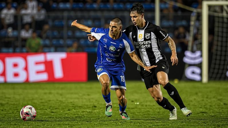 Partida entre Ceará e Maranguape, pelo Campeonato Cearense (Foto: Kaue Da Silva/Agência F8/Gazeta Press)