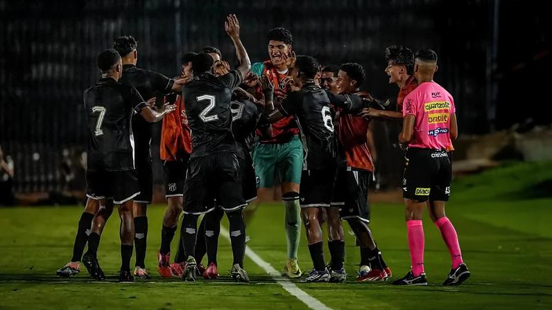 Partida entre Ceará e Olímpico-SE, pela Copinha 2026 (Foto: Alessandro Brito)