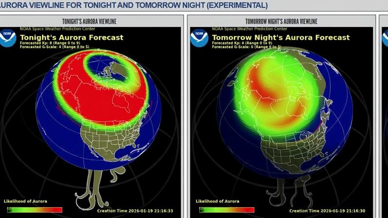 Tempestade solar coloca países em alerta • Space Weather Prediction Center