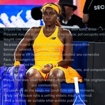 Serena defende Gauff e diz que reação foi normal