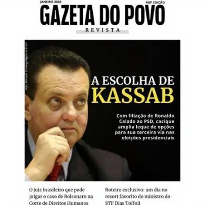 Kassab se posiciona contra Lula e Flávio Bolsonaro para 2026