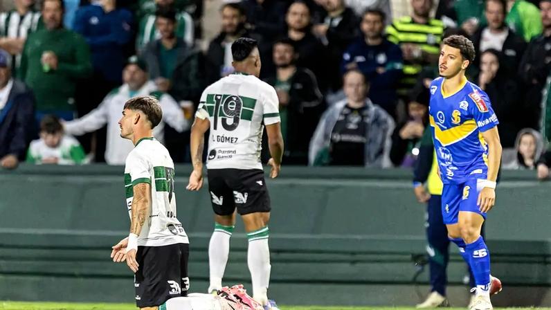 Coritiba 0x1 São Joseense, pelo Campeonato Paranaense 2026. Foto: Paulo de Tarso/Agif/Gazeta Press