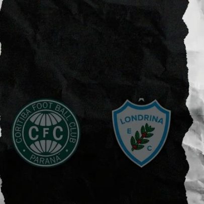 Coritiba x Londrina transmissão, horário e escalações do Paranaense 2026