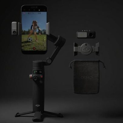Osmo Mobile 8 da DJI atinge mínimo histórico após dois descontos, com extensão e tripé embutidos