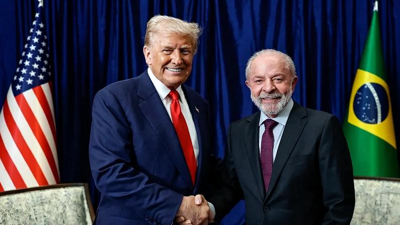 Donald Trump e Lula na Malásia, em 26 de outubro de 2025. Foto: Ricardo Stuckert/PR