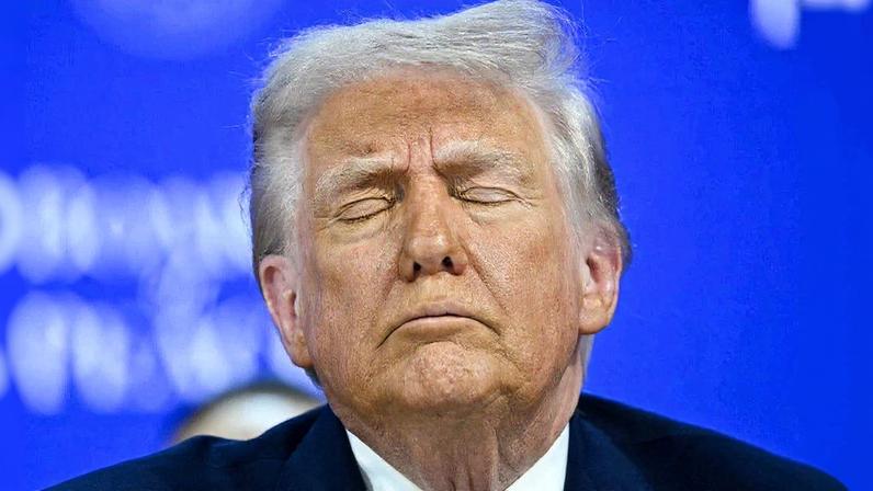 O presidente dos EUA, Doald Trump, em Davos, em 22 de janeiro de 2026. Foto: Mandel Ngan/AFP