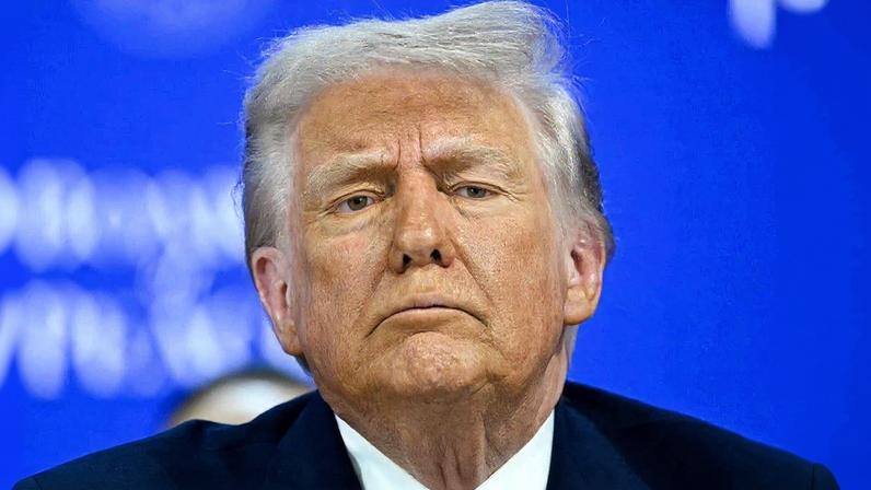 O presidente dos EUA, Doald Trump, em Davos, em 22 de janeiro de 2026. Foto: Mandel Ngan/AFP