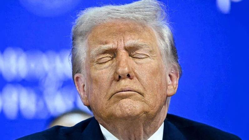 O presidente dos EUA, Doald Trump, em Davos, em 22 de janeiro de 2026. Foto: Mandel Ngan/AFP