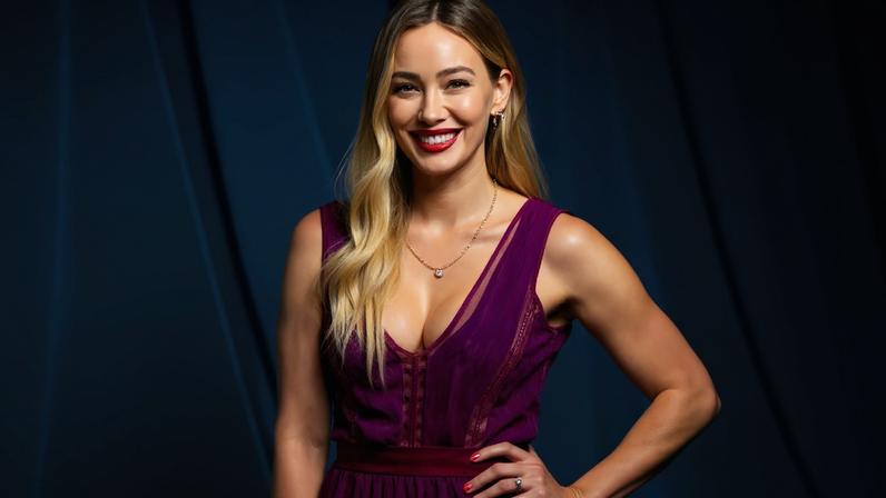Hilary Duff attends the Academy Gala Academy Museum of Motion Pictures on Saturday, Oct. 18, 2025 in Los Angeles, CA.