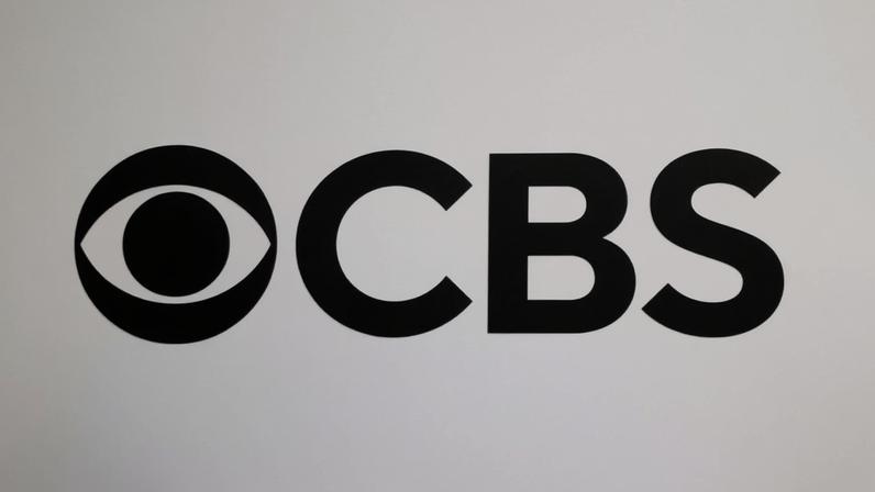 The CBS logo is displayed outside the CBS Broadcast Center in New York