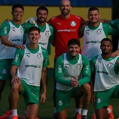 Palmeiras treina visando Portuguesa; Evangelista faz transição física