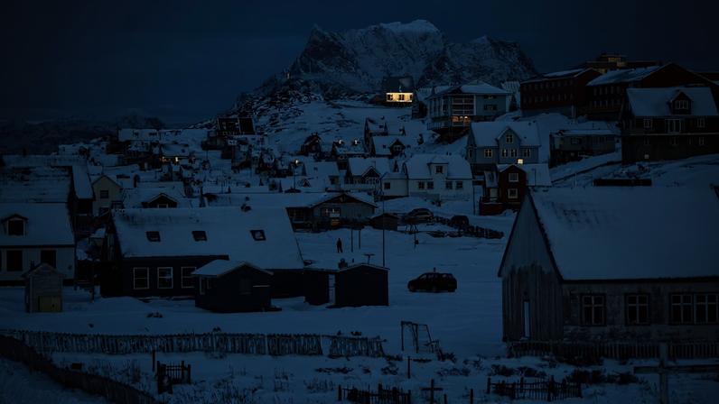 A view of buildings in Nuuk, Greenland, January 14, 2026. REUTERS/Marko Djurica
