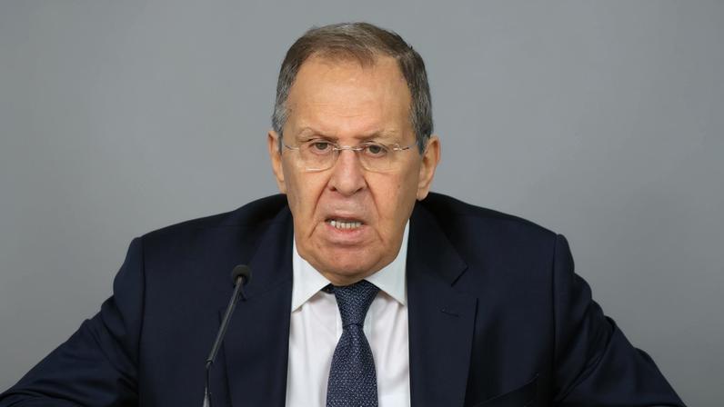 Russian Foreign Minister Sergei Lavrov speaks during his annual press conference in Moscow, Russia January 20, 2026. REUTERS/Shamil Zhumatov