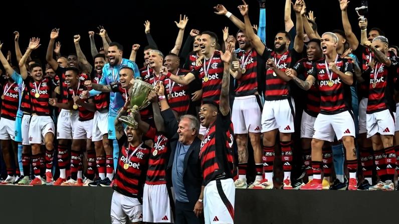 Flamengo levanta troféu do Campeonato Carioca em 2025 (Fotos: Gilvan de Souza/Flamengo)