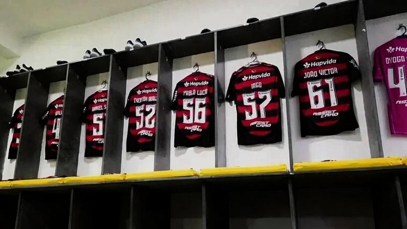 Jovens representaram o Flamengo diante do Mirassol na rodada final do Brasileirão (Foto: Caique Coufal / Flamengo)