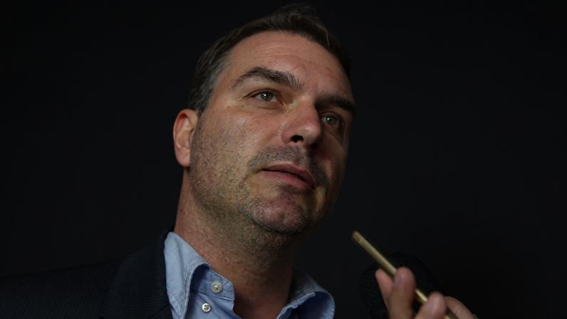 Itinerário da pré-campanha de Flávio Bolsonaro começa em Israel (Foto: Tânia Rêgo/Agência Brasil)
