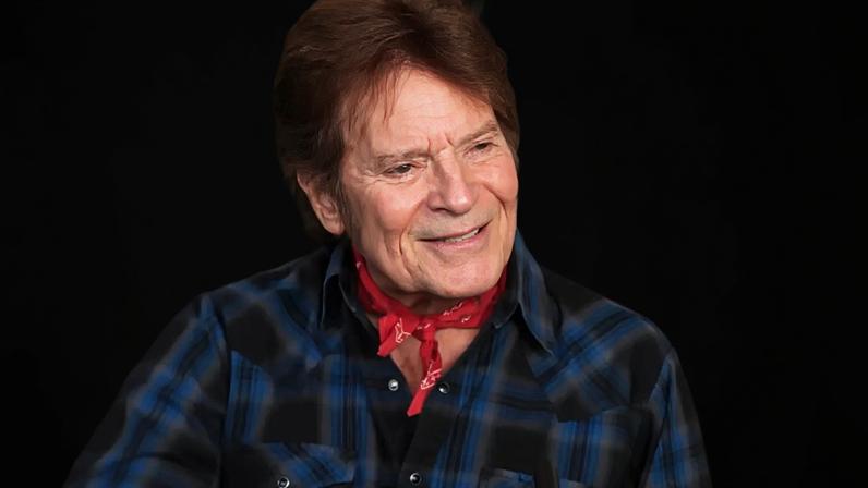 "I am avid listener of NPR," John Fogerty said during his Tiny Desk performance