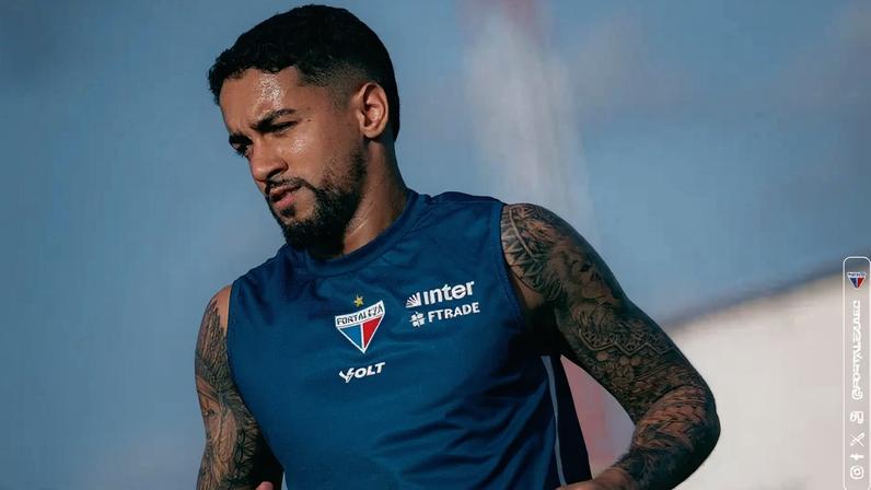 Treino do Fortaleza. O time voltará a campo no dia 11 (Foto: Mateus Lotif/Fortaleza EC)