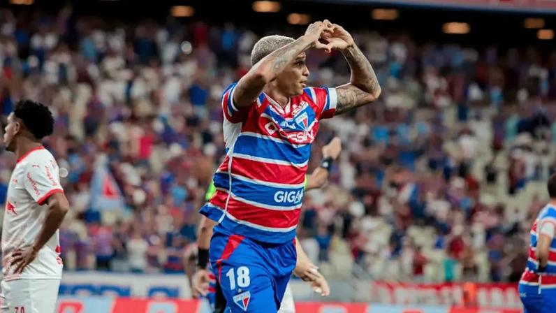 Partida entre Fortaleza e RB Bragantino, pelo Brasileirão (Foto: Mateus Lotif/Fortaleza EC)