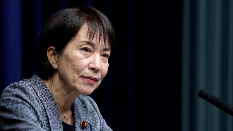 Sanae Takaichi, Japan's prime minister, speaks during a press conference at the prime minister's office in Tokyo, Japan December 17, 2025. Kiyoshi Ota/Pool via REUTERS/File Photo