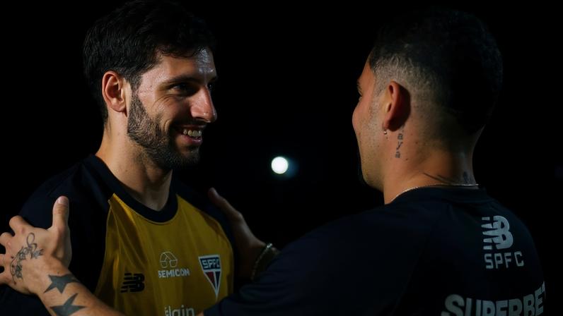 Calleri e Luciano renderam bons números em 2025 (Foto: Divulgação/ São Paulo FC)